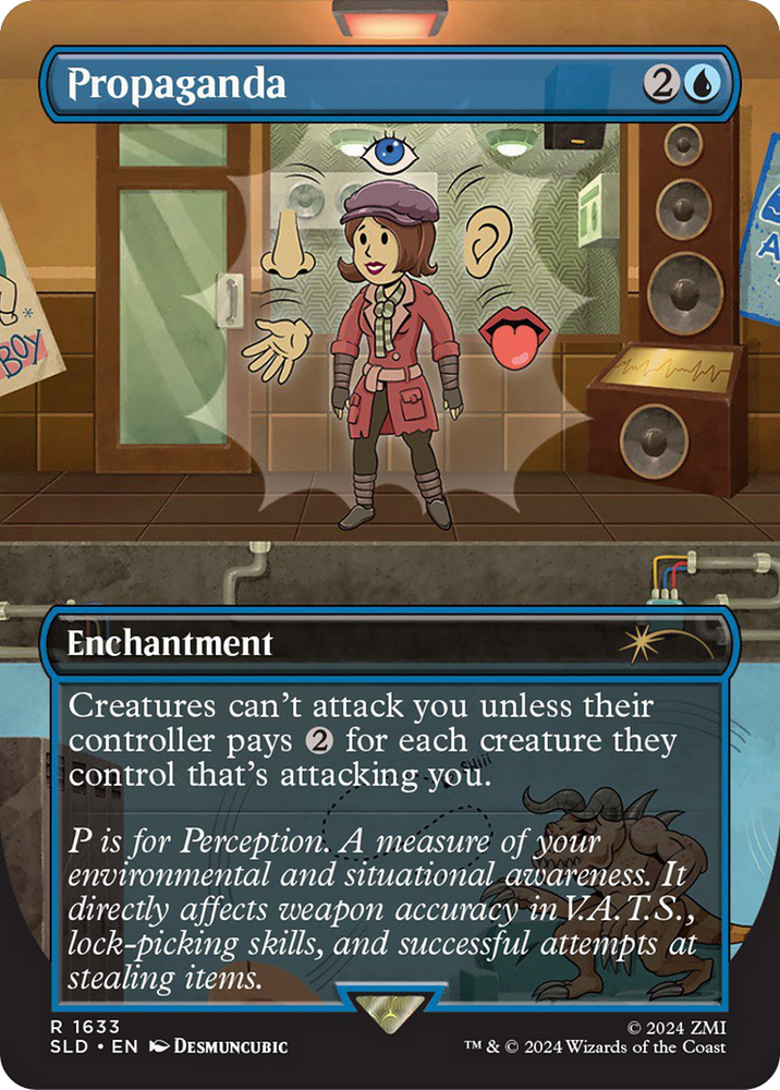 Propaganda (1633) (Rainbow Foil) [Secret Lair Drop Series] - PokeCharles PokeStore