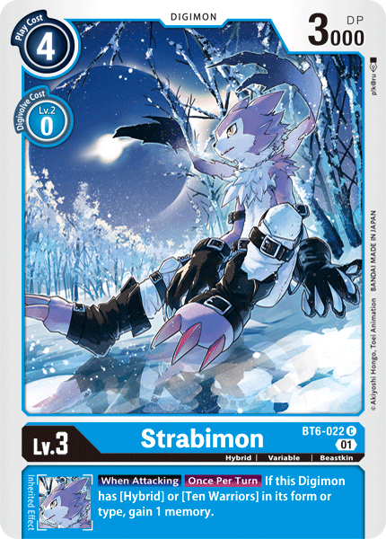 Strabimon [BT6-022] [Double Diamond] - PokeCharles PokeStore