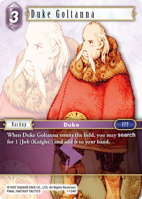 Duke Goltanna [Opus I] - PokeCharles PokeStore