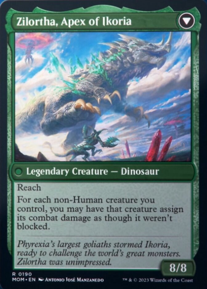 Invasion of Ikoria // Zilortha, Apex of Ikoria [March of the Machine] - PokeCharles PokeStore