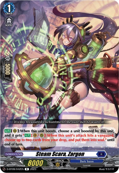 Steam Scara, Zargon (D-BT09/042EN) [Dragontree Invasion] - PokeCharles PokeStore