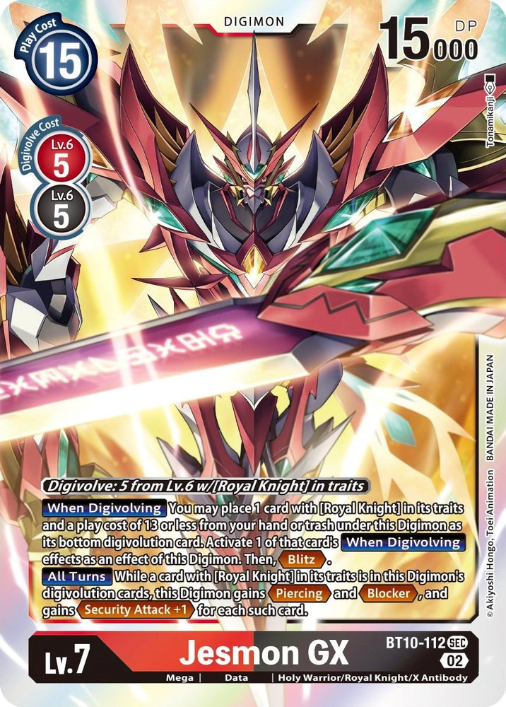 Jesmon GX [BT10-112] [Xros Encounter] - PokeCharles PokeStore