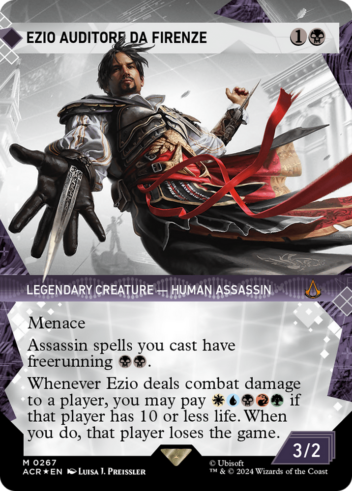Ezio Auditore da Firenze (Showcase) (Textured Foil) [Assassin's Creed] - PokeCharles PokeStore