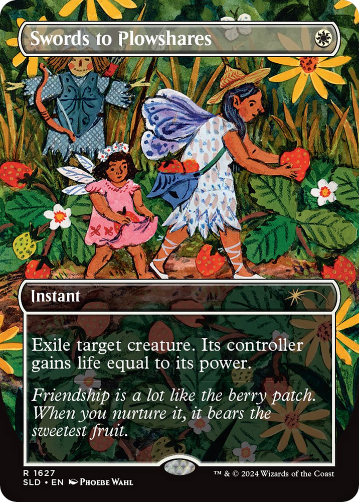 Swords to Plowshares (1627) (Rainbow Foil) [Secret Lair Drop Series] - PokeCharles PokeStore