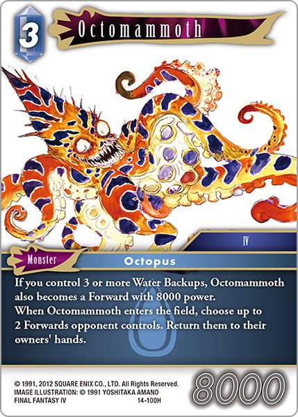 Octomammoth [Opus XIV: Crystal Abyss] - PokeCharles PokeStore