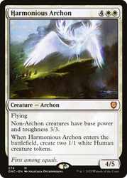 Harmonious Archon [Phyrexia: All Will Be One Commander] - PokeCharles PokeStore
