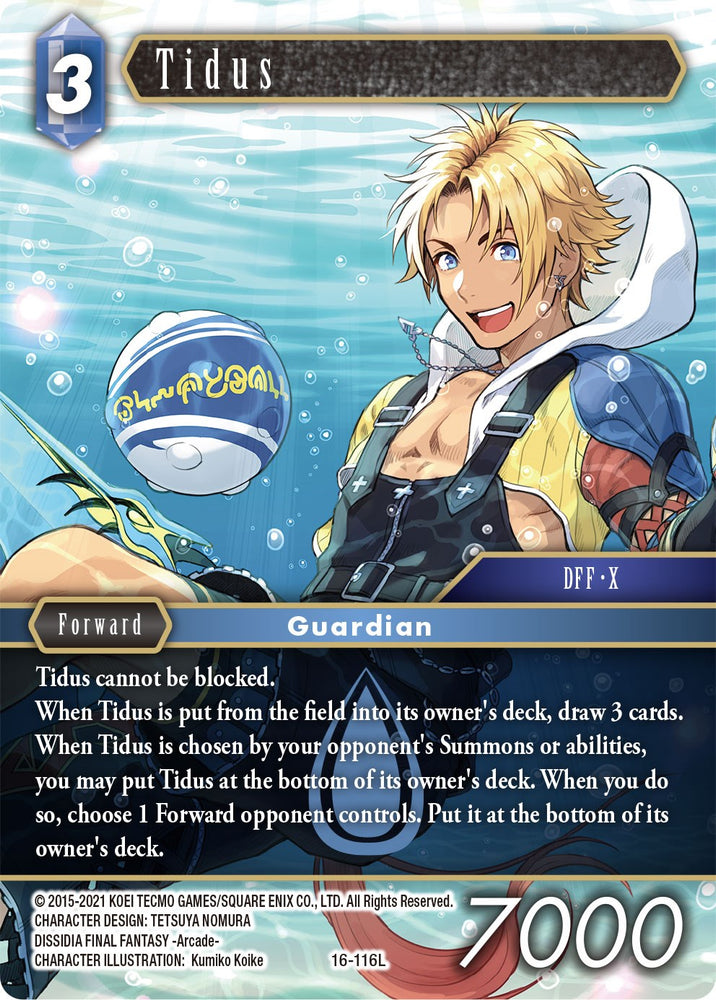 Tidus [Emissaries of Light] - PokeCharles PokeStore