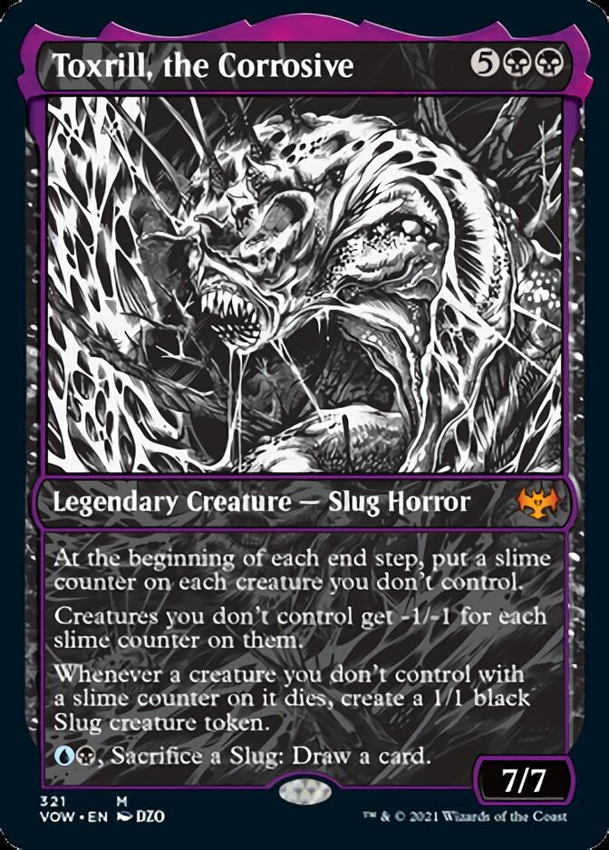 Toxrill, the Corrosive (Showcase Eternal Night) [Innistrad: Crimson Vow] - PokeCharles PokeStore