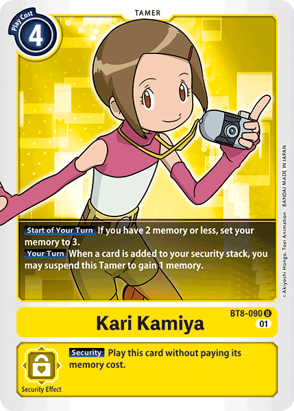 Kari Kamiya [BT8-090] [New Awakening] - PokeCharles PokeStore