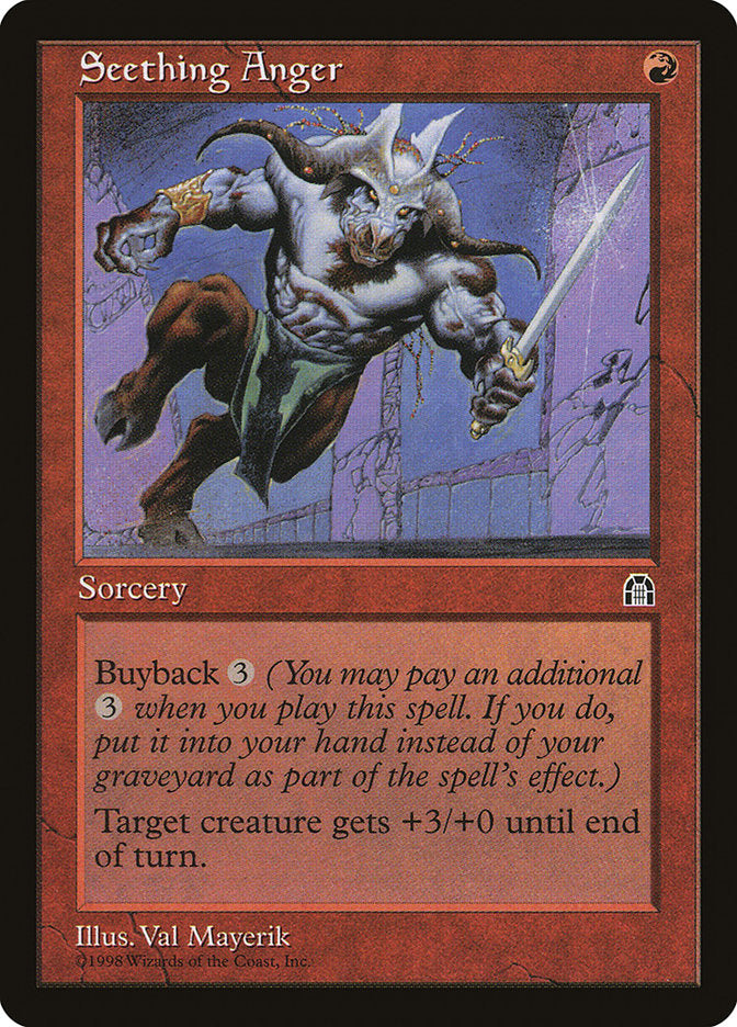 Seething Anger [Stronghold] - PokeCharles PokeStore