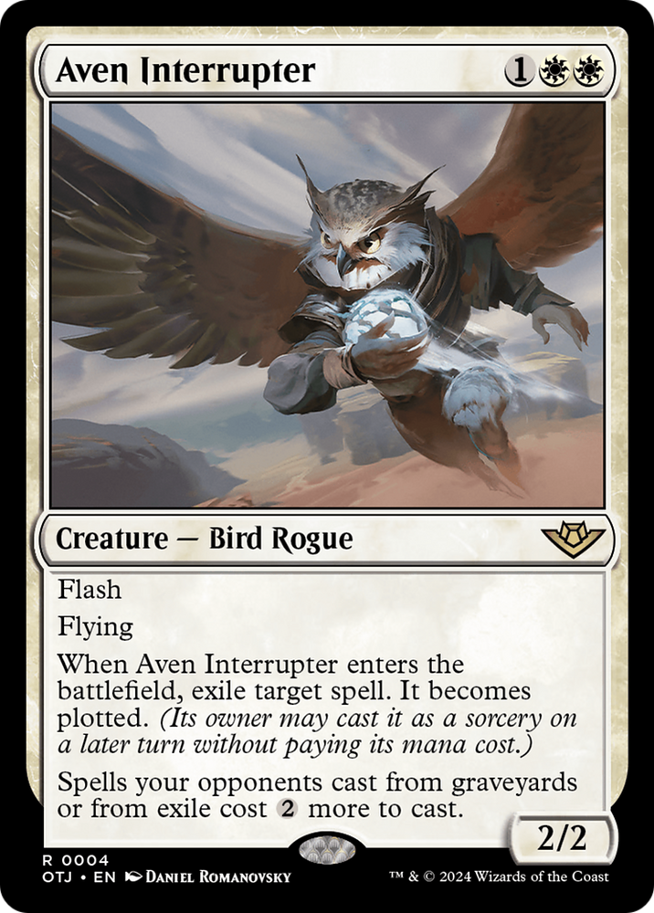 Aven Interrupter [Outlaws of Thunder Junction] - PokeCharles PokeStore