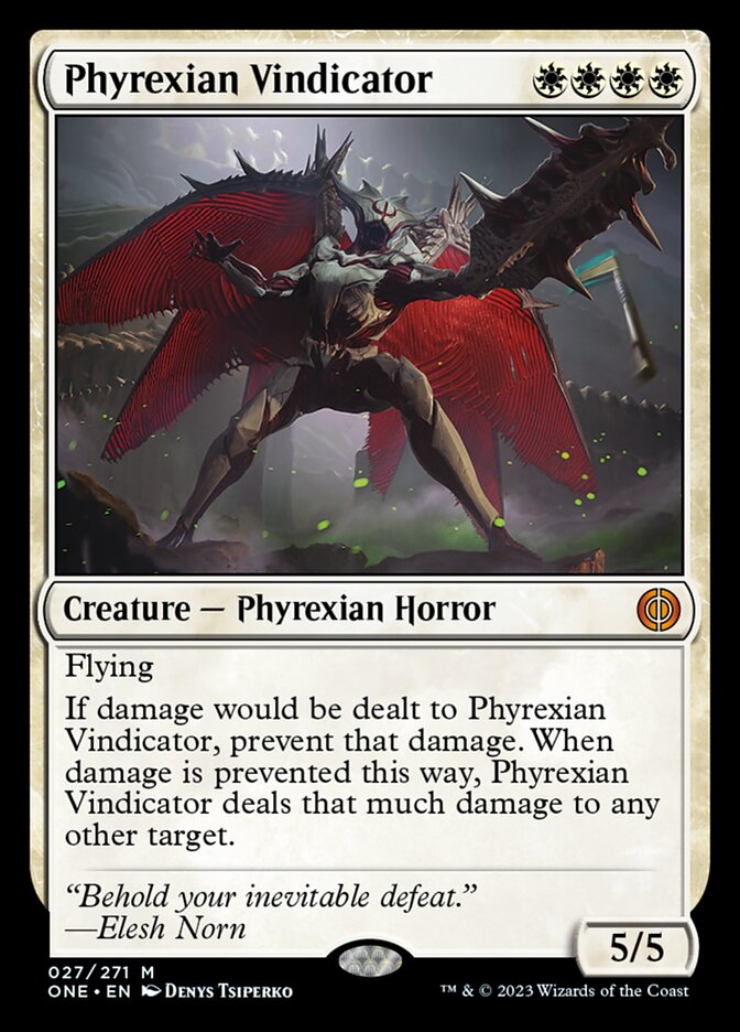Phyrexian Vindicator [Phyrexia: All Will Be One] - PokeCharles PokeStore