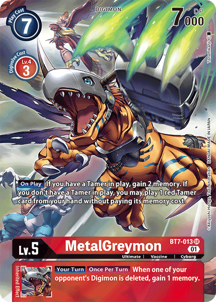 MetalGreymon [BT7-013] (Alternate Art) [Next Adventure] - PokeCharles PokeStore