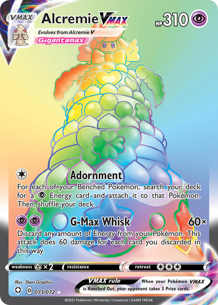 Alcremie VMAX (073/072) [Sword & Shield: Shining Fates] - PokeCharles PokeStore