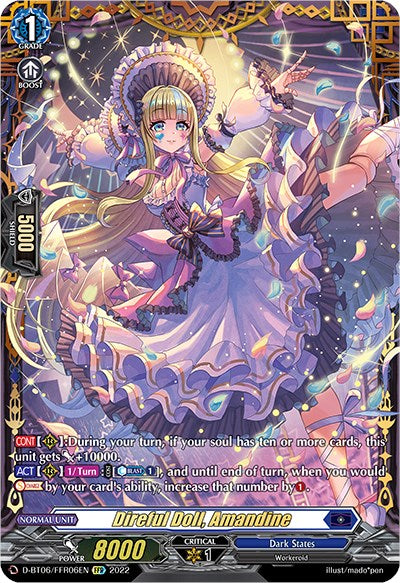 Direful Doll, Amandine (D-BT06/FFR06EN) [Blazing Dragon Reborn] - PokeCharles PokeStore