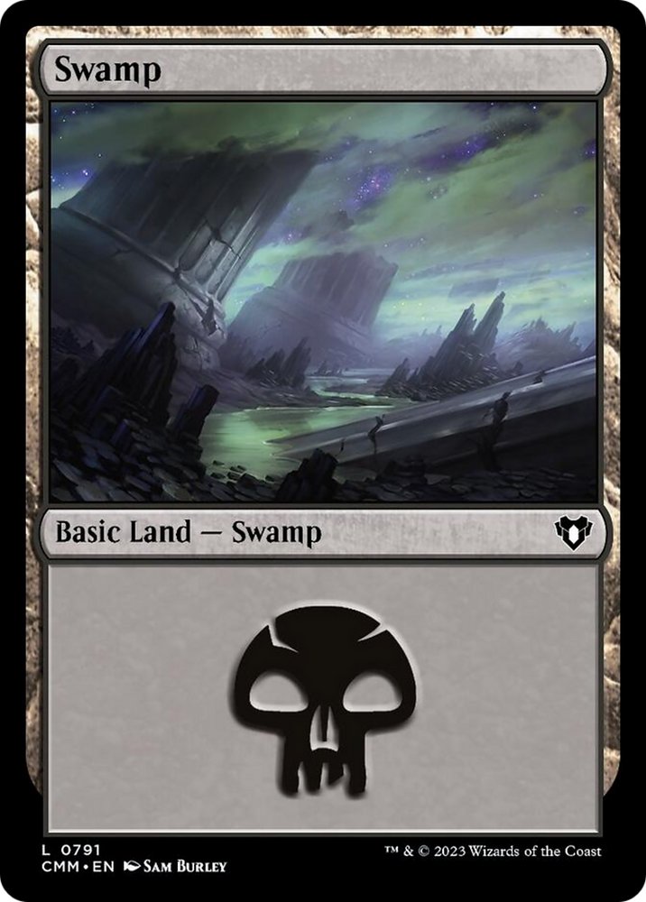 Swamp (791) [Commander Masters] - PokeCharles PokeStore