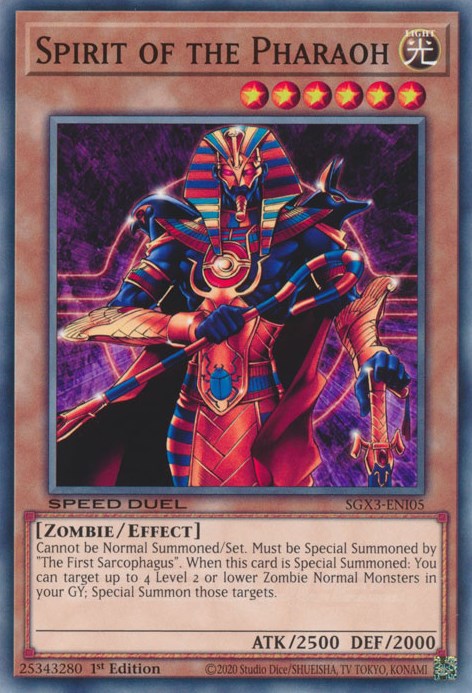Spirit of the Pharaoh [SGX3-ENI05] Common - PokeCharles PokeStore