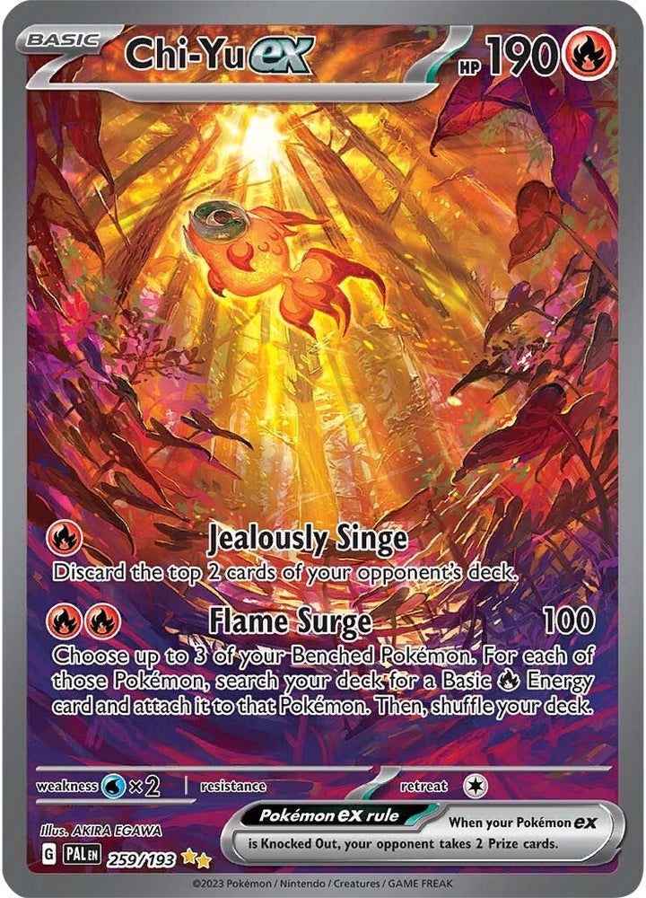 Chi-Yu ex (259/193) [Scarlet & Violet: Paldea Evolved] - PokeCharles PokeStore
