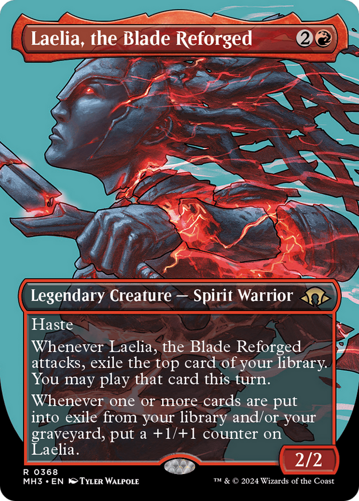 Laelia, the Blade Reforged (Borderless) [Modern Horizons 3] - PokeCharles PokeStore
