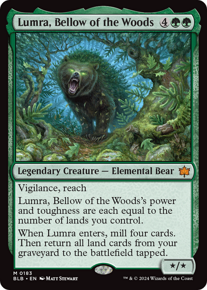 Lumra, Bellow of the Woods [Bloomburrow] - PokeCharles PokeStore