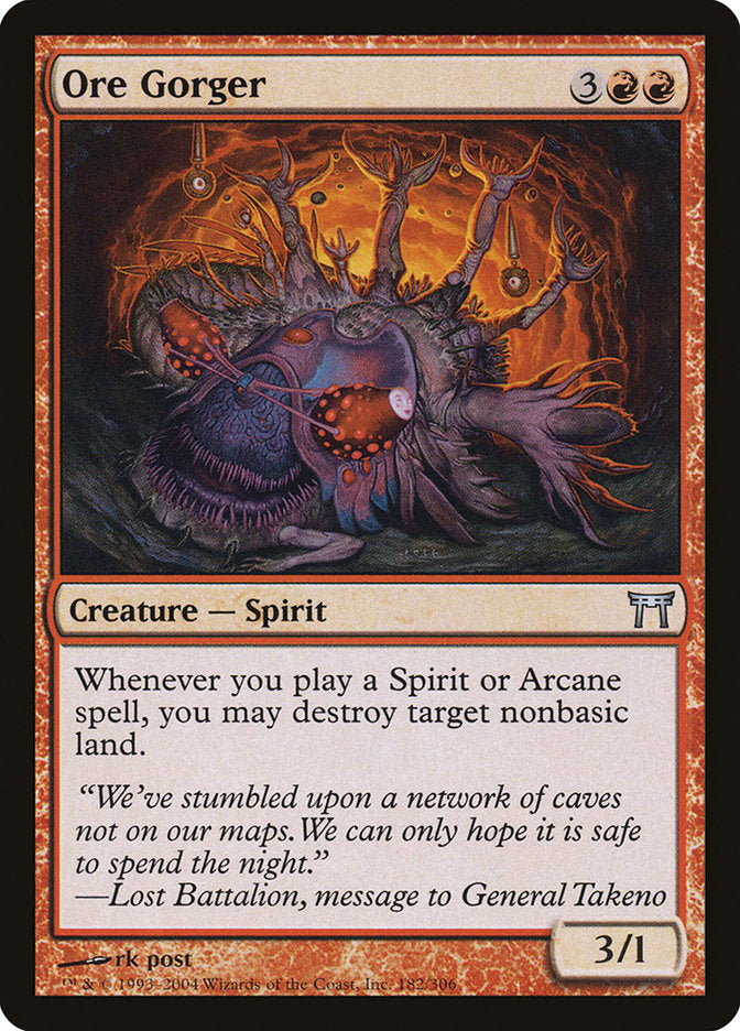 Ore Gorger [Champions of Kamigawa] - PokeCharles PokeStore