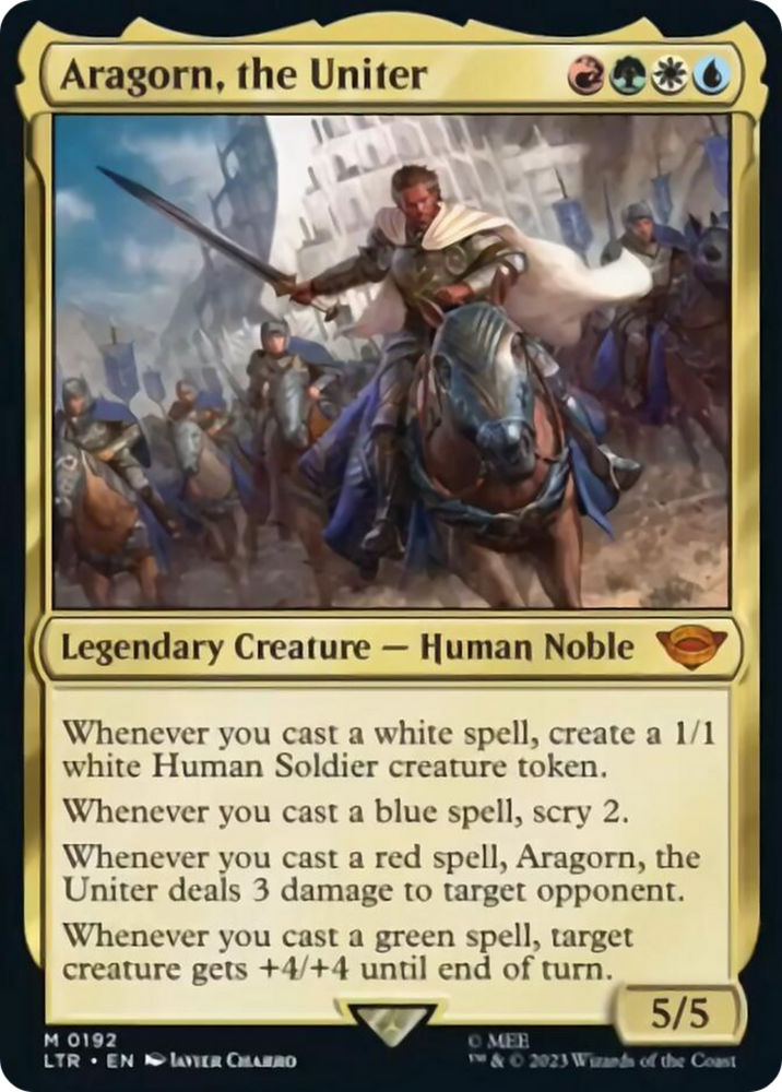 Aragorn, the Uniter [The Lord of the Rings: Tales of Middle-Earth] - PokeCharles PokeStore