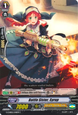 Battle Sister, Syrup (G-CHB02/048EN) [We ARE!!! Trinity Dragon] - PokeCharles PokeStore