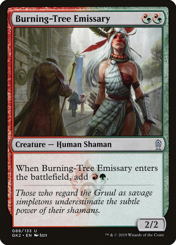 Burning-Tree Emissary [Ravnica Allegiance Guild Kit] - PokeCharles PokeStore