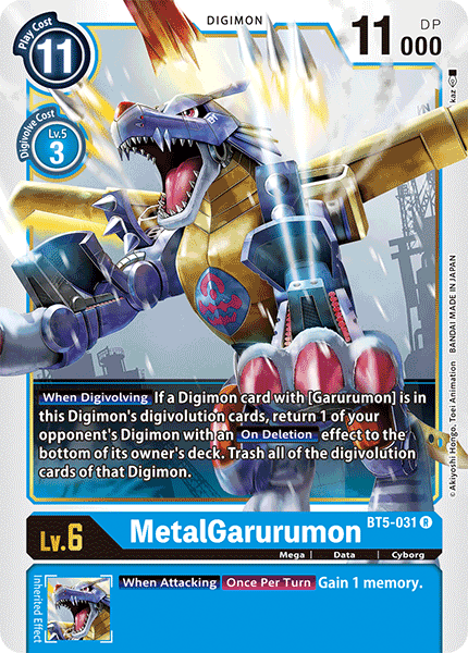 MetalGarurumon [BT5-031] [Battle of Omni] - PokeCharles PokeStore