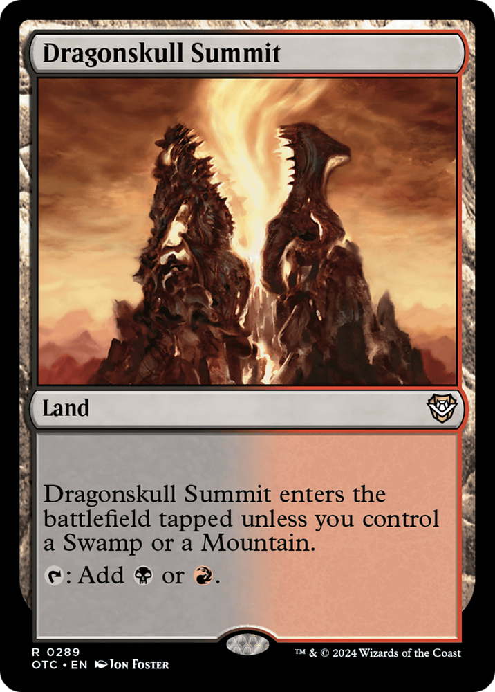 Dragonskull Summit [Outlaws of Thunder Junction Commander] - PokeCharles PokeStore
