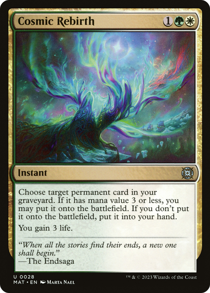 Cosmic Rebirth [March of the Machine: The Aftermath] - PokeCharles PokeStore