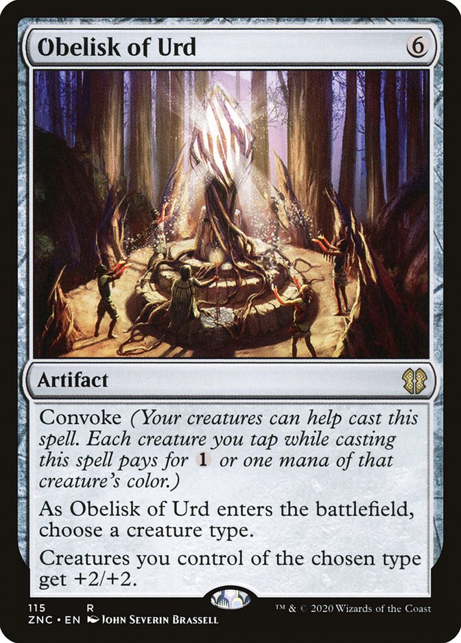 Obelisk of Urd [Zendikar Rising Commander] - PokeCharles PokeStore