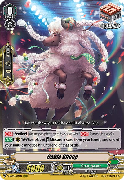 Cable Sheep (V-SS08/084EN) [Clan Selection Plus Vol.2] - PokeCharles PokeStore