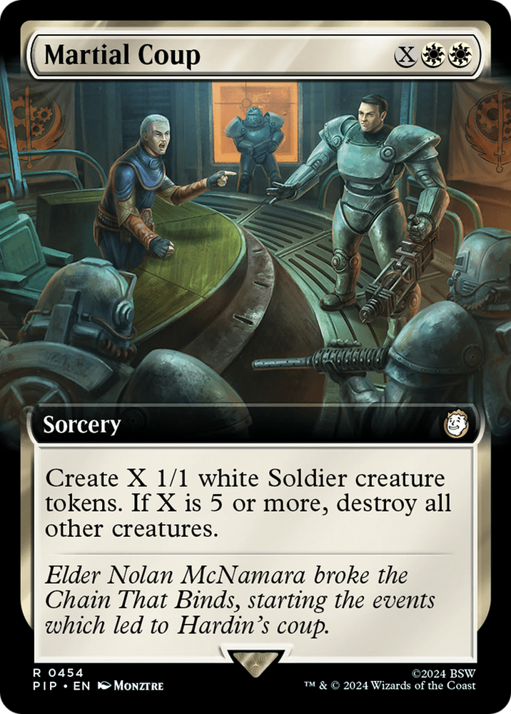 Martial Coup (Extended Art) [Fallout] - PokeCharles PokeStore