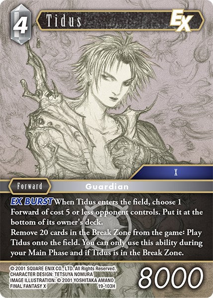 Tidus EX [From Nightmares] - PokeCharles PokeStore