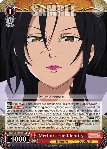 Merlin: True Identity (SR) [The Seven Deadly Sins: Revival of The Commandments]