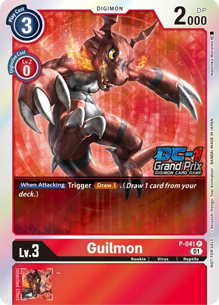 Guilmon [P-041] (Grand Prix 2022) [Promotional Cards] - PokeCharles PokeStore