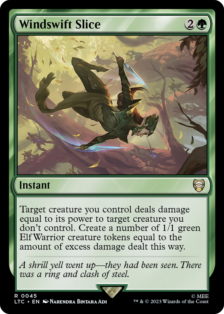 Windswift Slice [The Lord of the Rings: Tales of Middle-Earth Commander] - PokeCharles PokeStore