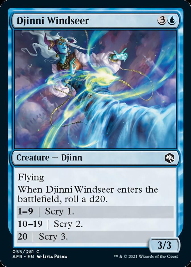 Djinni Windseer [Dungeons & Dragons: Adventures in the Forgotten Realms] - PokeCharles PokeStore