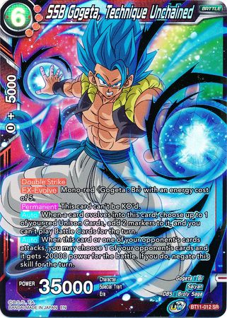 SSB Gogeta, Technique Unchained (BT11-012) [Vermilion Bloodline 2nd Edition] - PokeCharles PokeStore