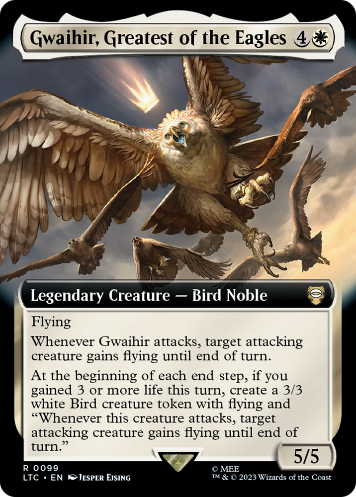 Gwaihir, Greatest of the Eagles (Extended Art) [The Lord of the Rings: Tales of Middle-Earth Commander] - PokeCharles PokeStore