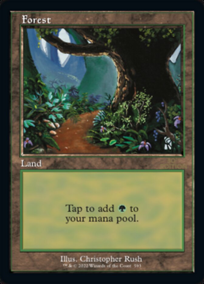 Forest (Retro) (593) [30th Anniversary Edition] - PokeCharles PokeStore