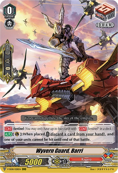 Wyvern Guard, Barri (V-SS08/028EN) [Clan Selection Plus Vol.2] - PokeCharles PokeStore