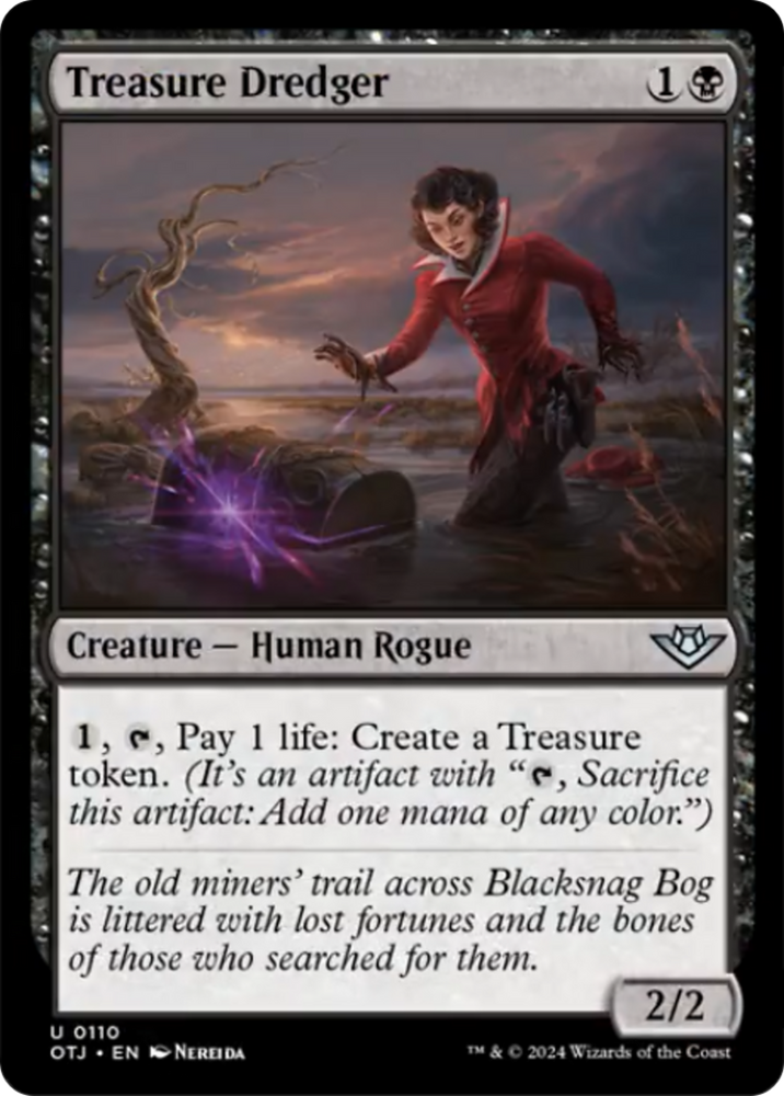 Treasure Dredger [Outlaws of Thunder Junction] - PokeCharles PokeStore