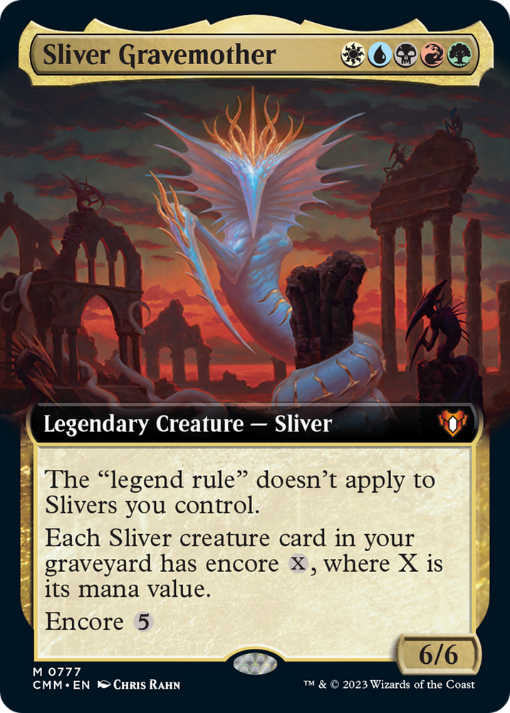 Sliver Gravemother (Extended Art) [Commander Masters] - PokeCharles PokeStore