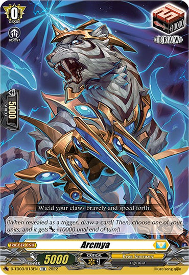 Arcmya (D-TD03/013EN) [Raika Koshiba -Skyfall Executors-]