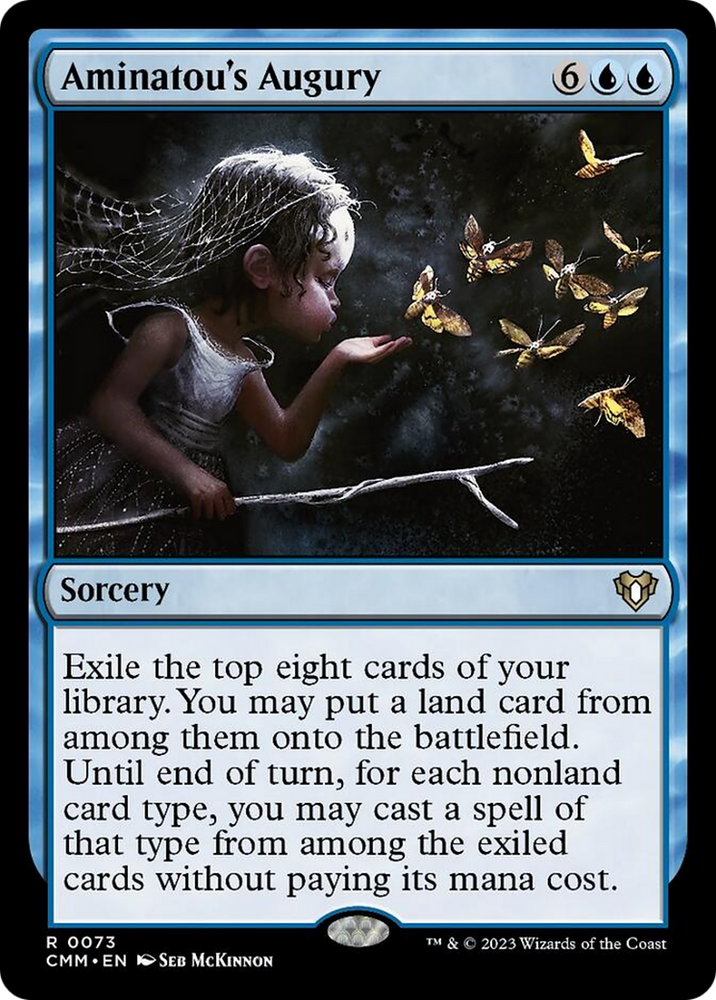 Aminatou's Augury [Commander Masters] - PokeCharles PokeStore