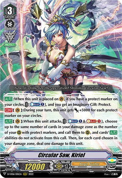 Circular Saw, Kiriel (D-VS06/001EN) [V Clan Collection Vol.6] - PokeCharles PokeStore