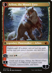 Arlinn, the Pack's Hope // Arlinn, the Moon's Fury [Secret Lair: From Cute to Brute] - PokeCharles PokeStore