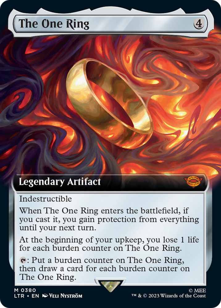 The One Ring (Extended Art) [The Lord of the Rings: Tales of Middle-Earth] - PokeCharles PokeStore